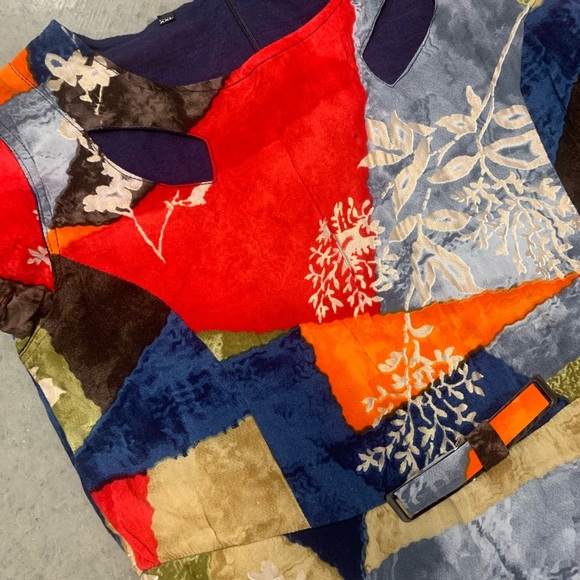 Colorful Patchwork Top - Picture 3 of 3